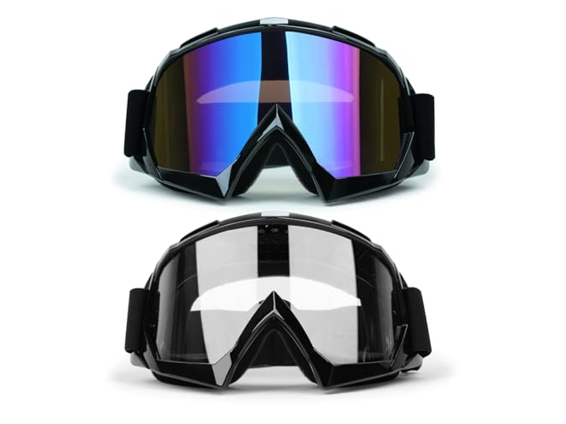 ATV Goggles Dirt Bike Goggles 2-Pack