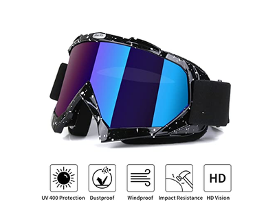 ATV Goggles Dirt Bike Motorcycle Motocross UTV MX OTG