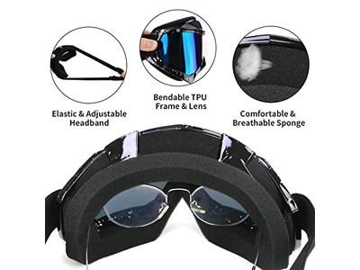 ATV Goggles Dirt Bike Motorcycle Motocross UTV MX OTG