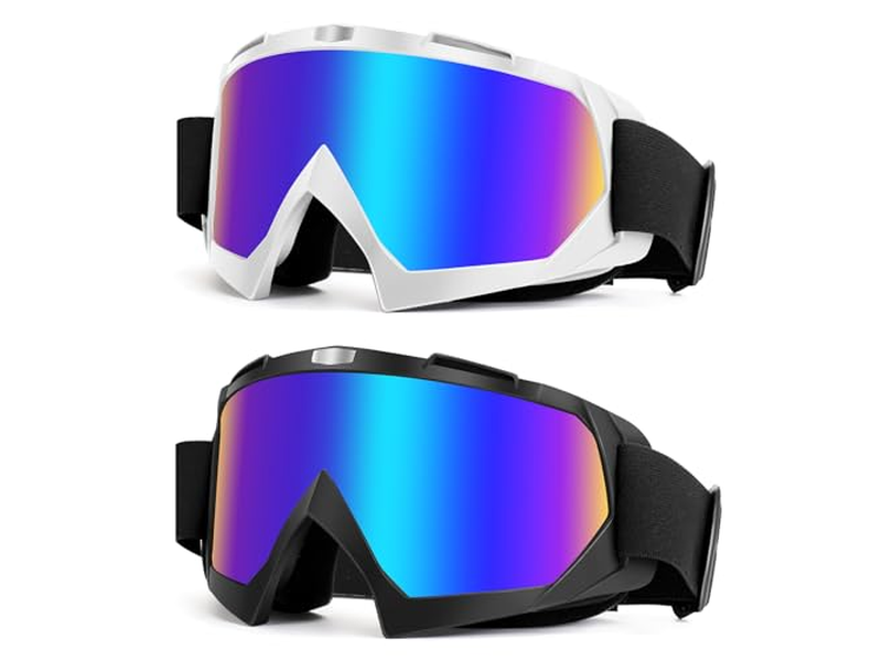 Dirt Bike Goggles 2 Pack ATV Goggles Motocross