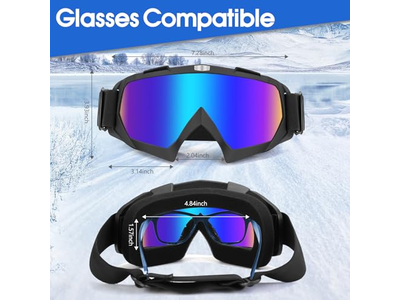Dirt Bike Goggles 2 Pack ATV Goggles Motocross