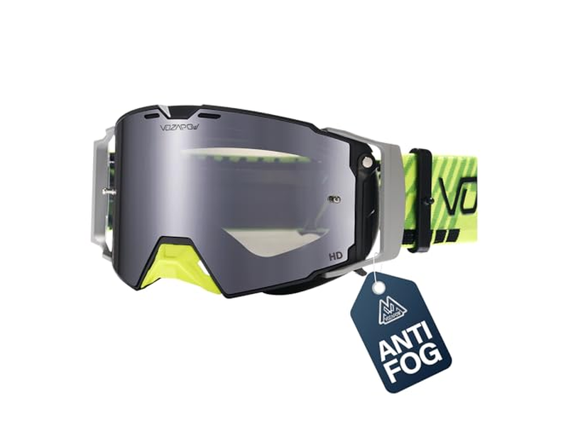Dirt Bike Goggles Over Glasses Anti-Fog