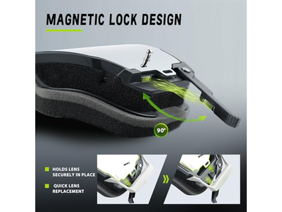 Dirt Bike Goggles Over Glasses Anti-Fog