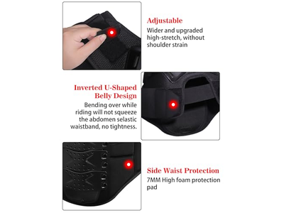 Motorcycle Armor Vest for Men Dirt Bike Gear Body Armor Vest