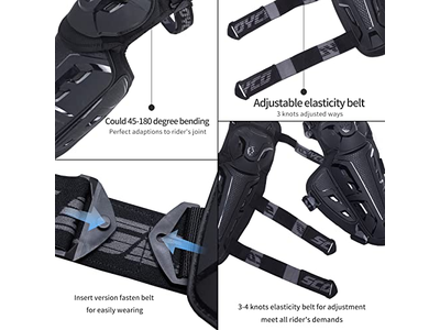 Scoyco Motorcycle Knee Shin Guard Pads