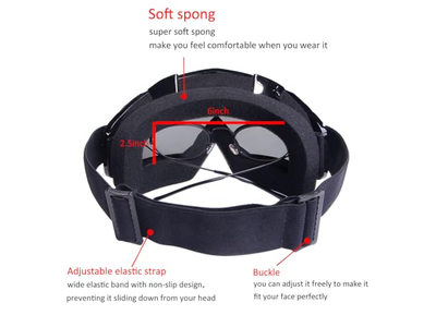 ATV Goggles Dirt Bike Goggles 2-Pack
