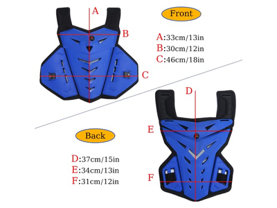 Motorcycle Body Armor Vest Dirt Bike Gear